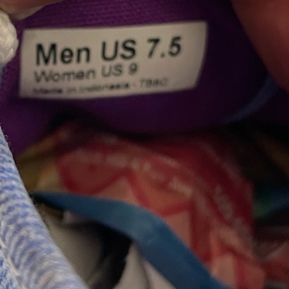 Vans Blue Canvas Sneakers - Picture 6 of 6